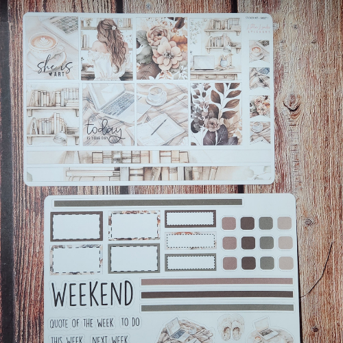 2024 June| Planner Girl - Vertical Kit