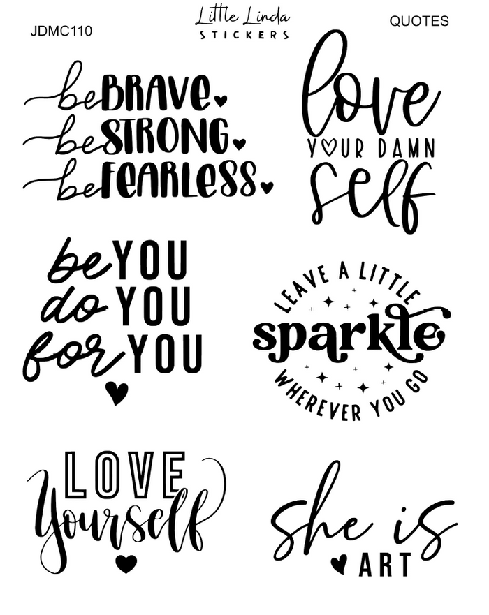 Minimal Quotes | 107 - 110