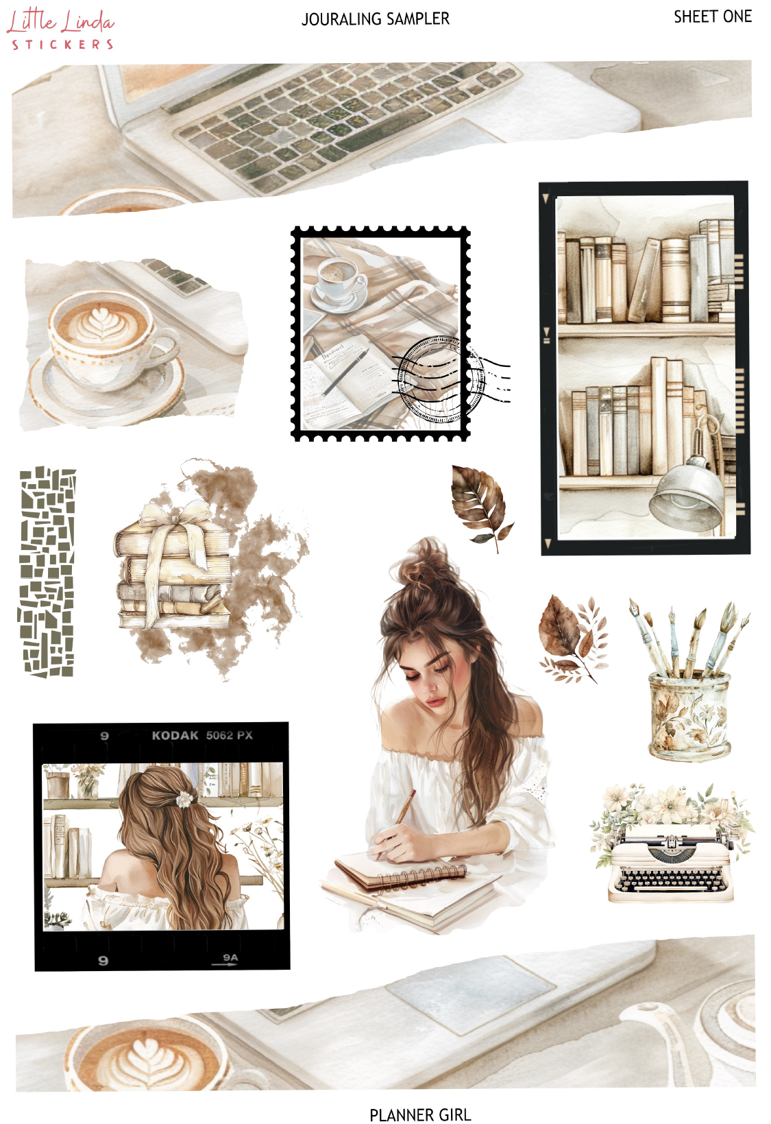 2024 June | Planner Girl - Journaling Kit