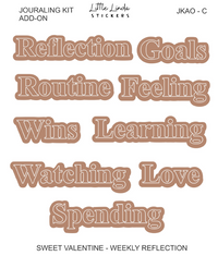 2024 Jan | Sweet Valentine - Journaling Kit