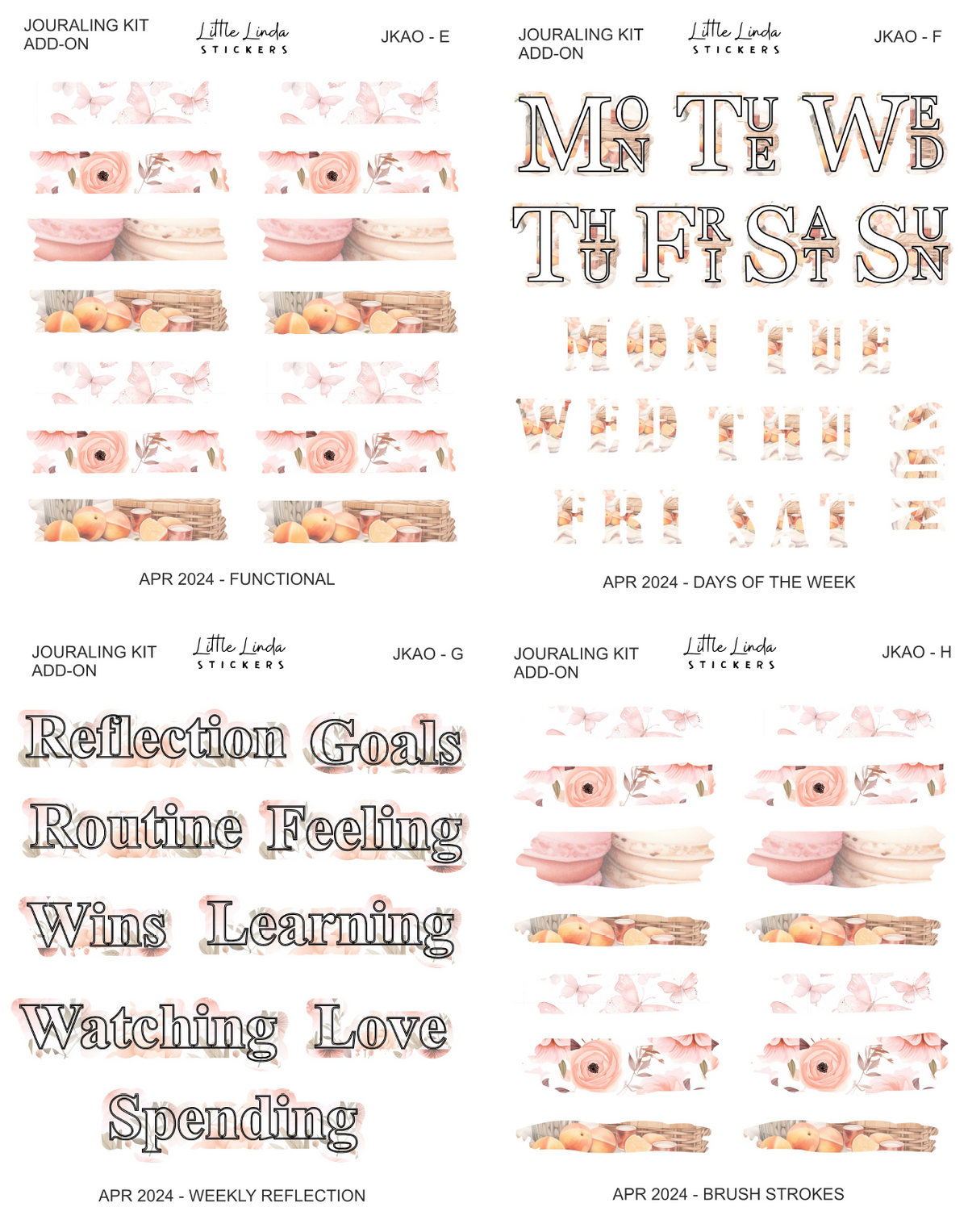 2024 Apr | Tea Time Journaling Kit