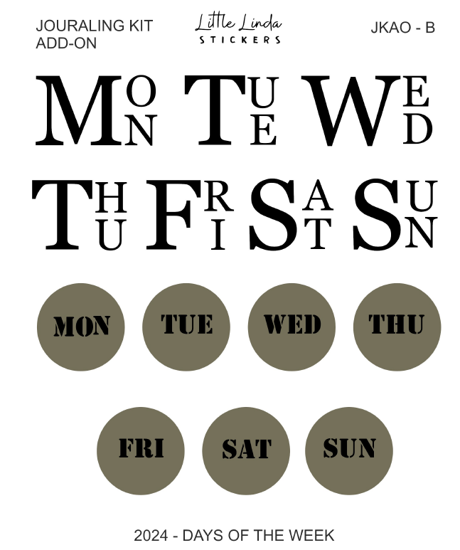 2024 June | Planner Girl - Journaling Kit