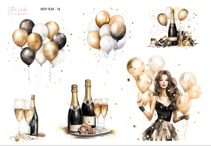 New Year Deco | 17 - 18