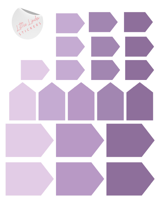 Block Arrows - The Purples