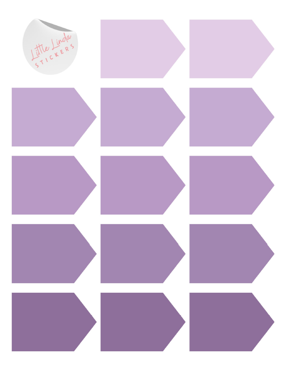 Block Arrows - The Purples