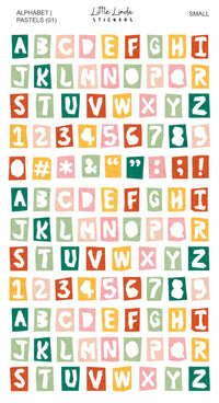 Junk Journal | Alphabet - Pastels