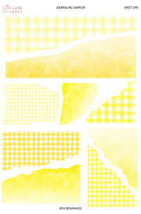 Gingham - Yellow