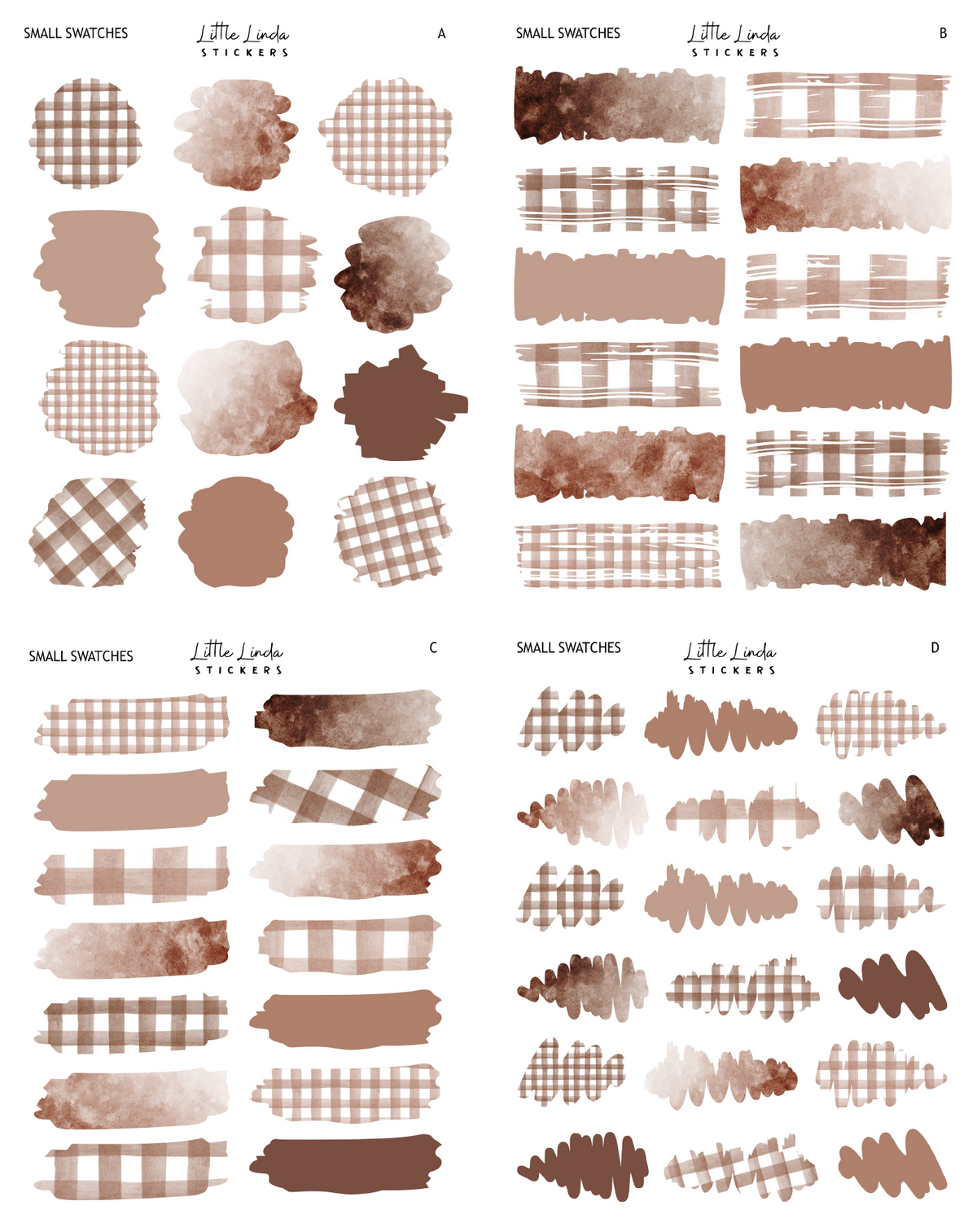 Gingham - Brown