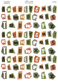 Junk Journal | Alphabet - Urban