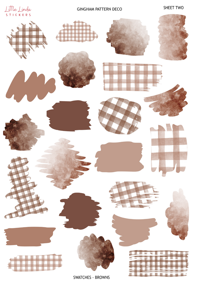 Gingham - Brown
