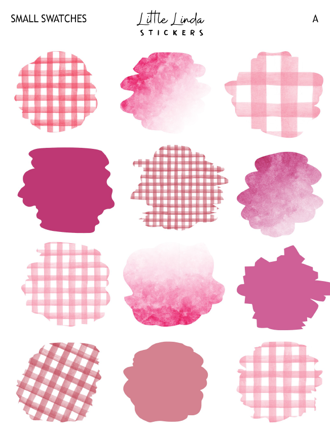 Gingham - Raspberry