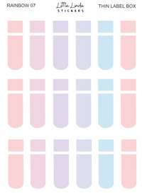 2026 | Back to Basics - Block Labels (Thin)