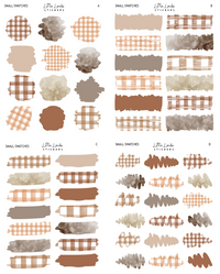 Gingham - Sand