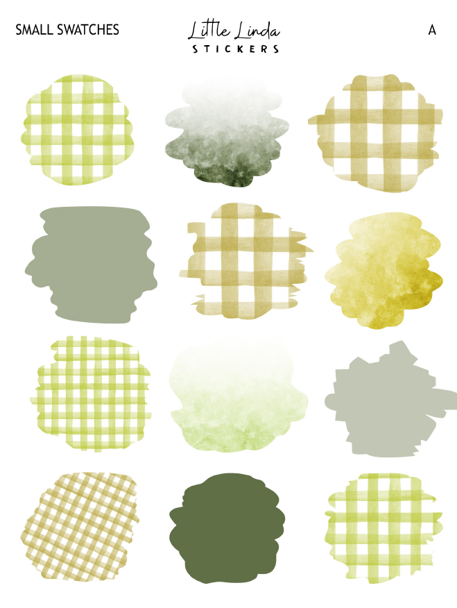 Gingham - Olive Green