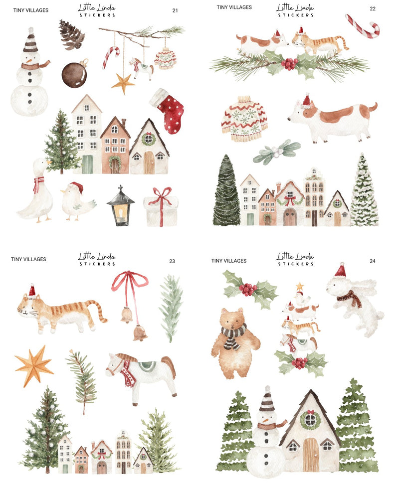 Christmas 2025 | Tiny Villages 21 -24