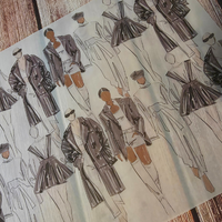 Printed Vellum Sheet - Fashion 2
