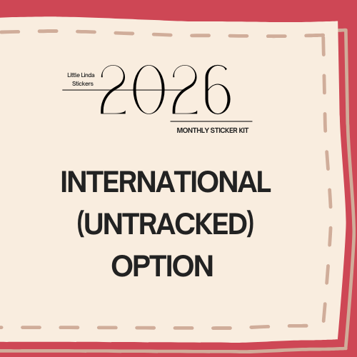 2026 - Monthly Mystery Sticker Kit (Launch)