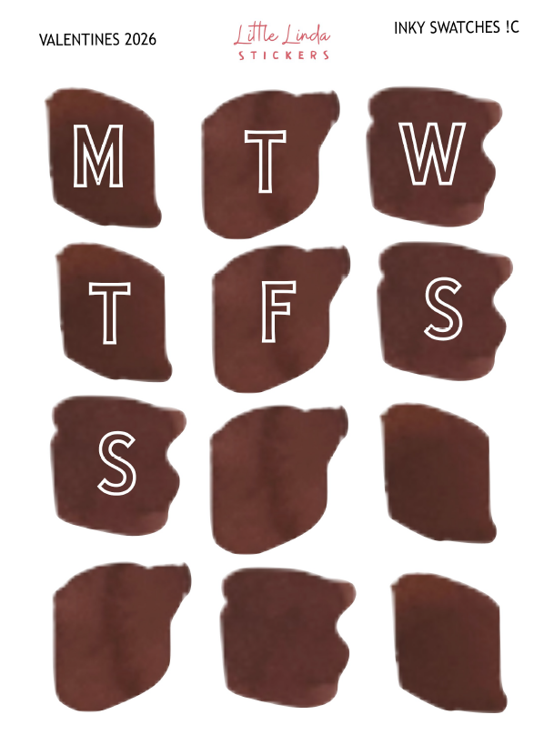 Valentines 2026 | Inky Swatches 1