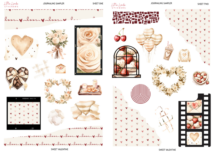2024 Jan | Sweet Valentine - Journaling Kit