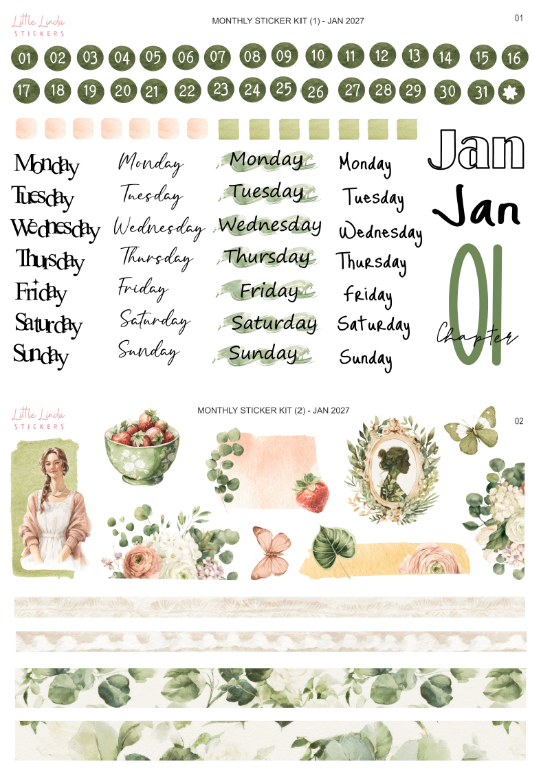 2027 - Monthly Set (Launch)