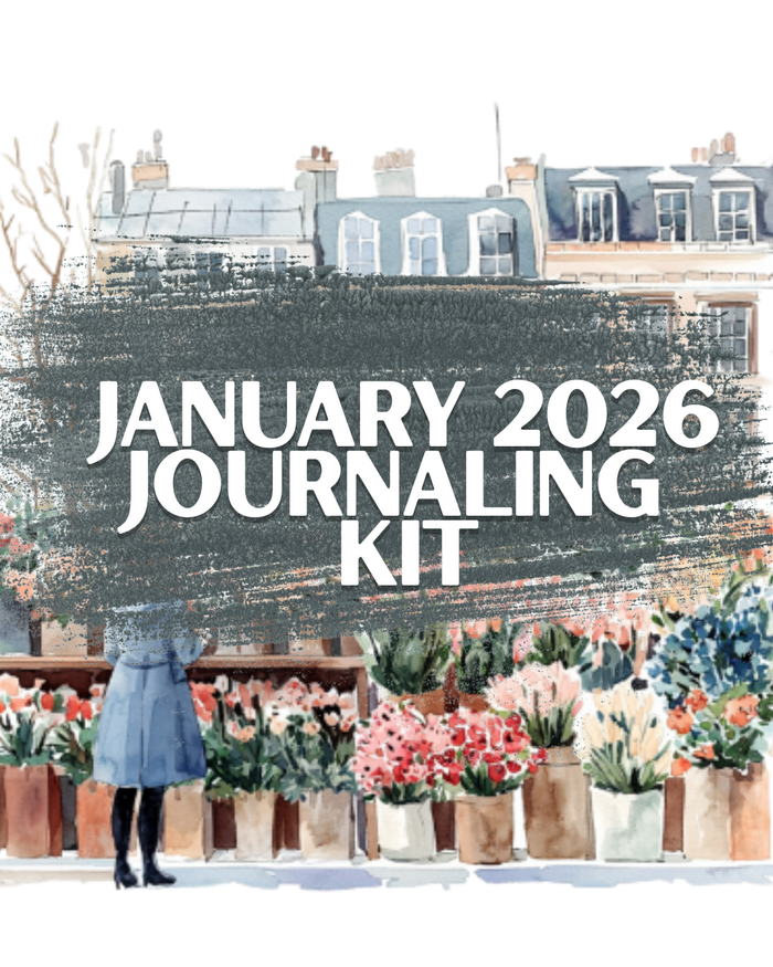 2026 Jan | Floral Shop | Journaling Kit