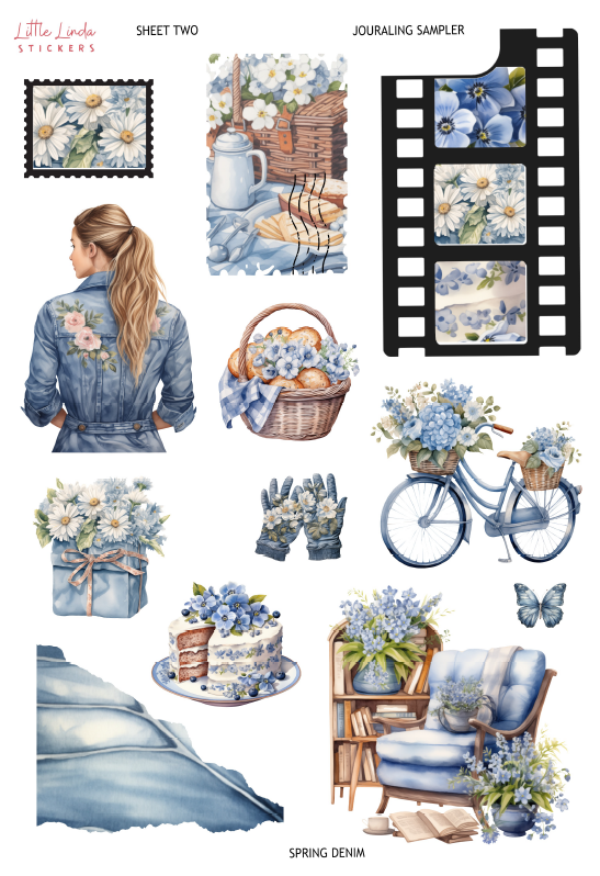 July 2026 | Spring Denim | Journaling Kit
