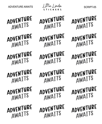 Adventure Awaits | SCRIPT