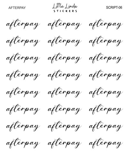 Afterpay | SCRIPT