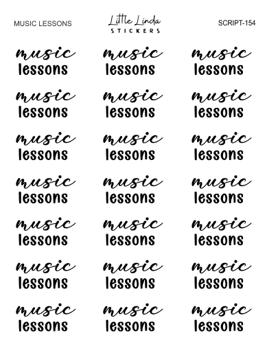 Music Lessons | SCRIPT