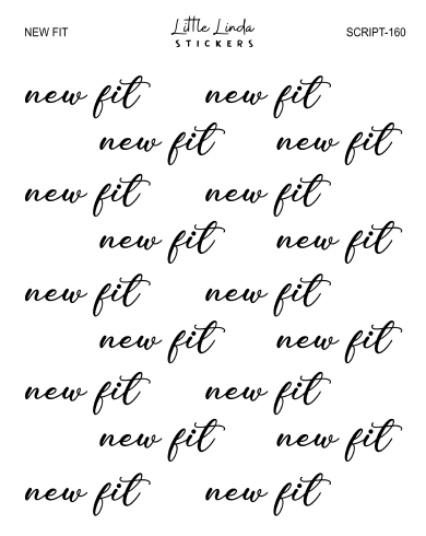 New Fit | SCRIPT