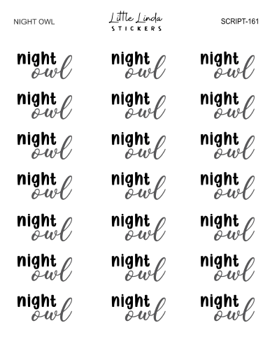 Night Owl | SCRIPT
