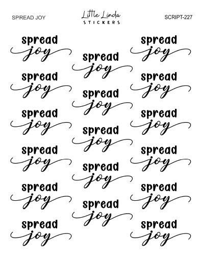 Spread Joy | SCRIPT