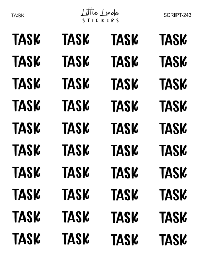 Task | SCRIPT
