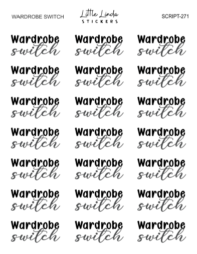 Wardrobe Switch | SCRIPT