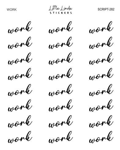 Work | SCRIPT