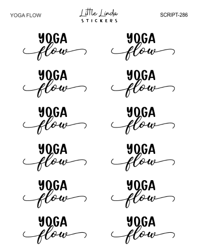 Yoga Flow | SCRIPT