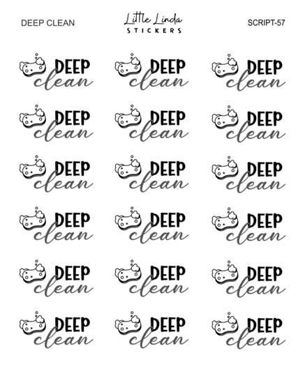 Deep Clean | SCRIPT