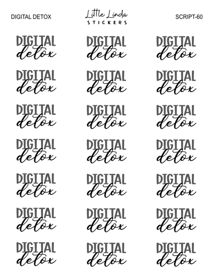 Digital Detox | SCRIPT