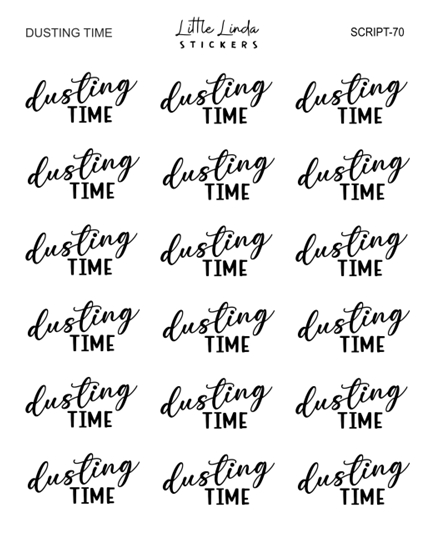 Dusting Time | SCRIPT