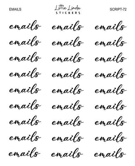 Emails | SCRIPT
