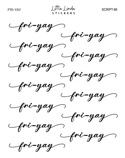 Fri-yay | SCRIPT