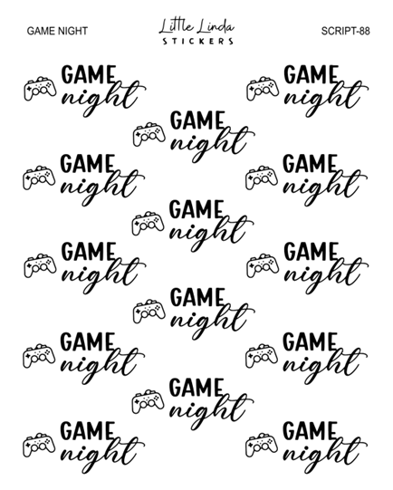 Game Night | SCRIPT