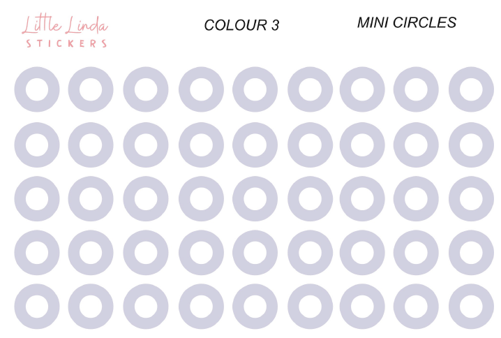 Mini Hollow Circles - The Basics