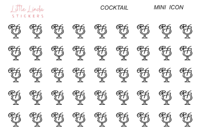 Cocktail - Mini Icons