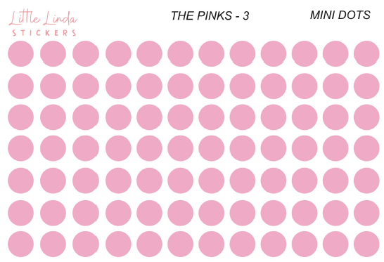 Mini Dots - The Pinks