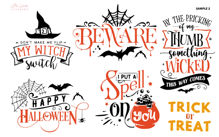 Halloween Quote - Large