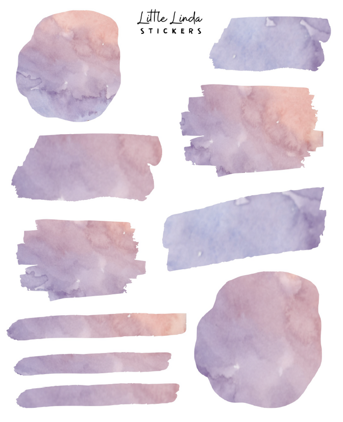 Watercolour Swatch Sampler