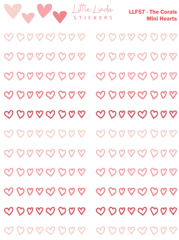 Mini Heart Headers