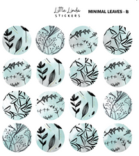 Minimal Leaf Pattern - Forest Green