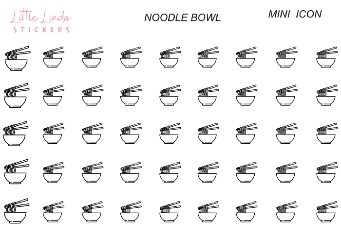 Noodles - Mini Icons